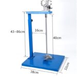 Experience Precision Mixing with the Stainless Steel Alloy Clip-On Mixer: 5 Gallon Handheld Pneumatic Paint Machine – Ideal for Coatings and More!