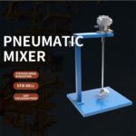 Experience Precision Mixing with the Stainless Steel Alloy Clip-On Mixer: 5 Gallon Handheld Pneumatic Paint Machine – Ideal for Coatings and More!